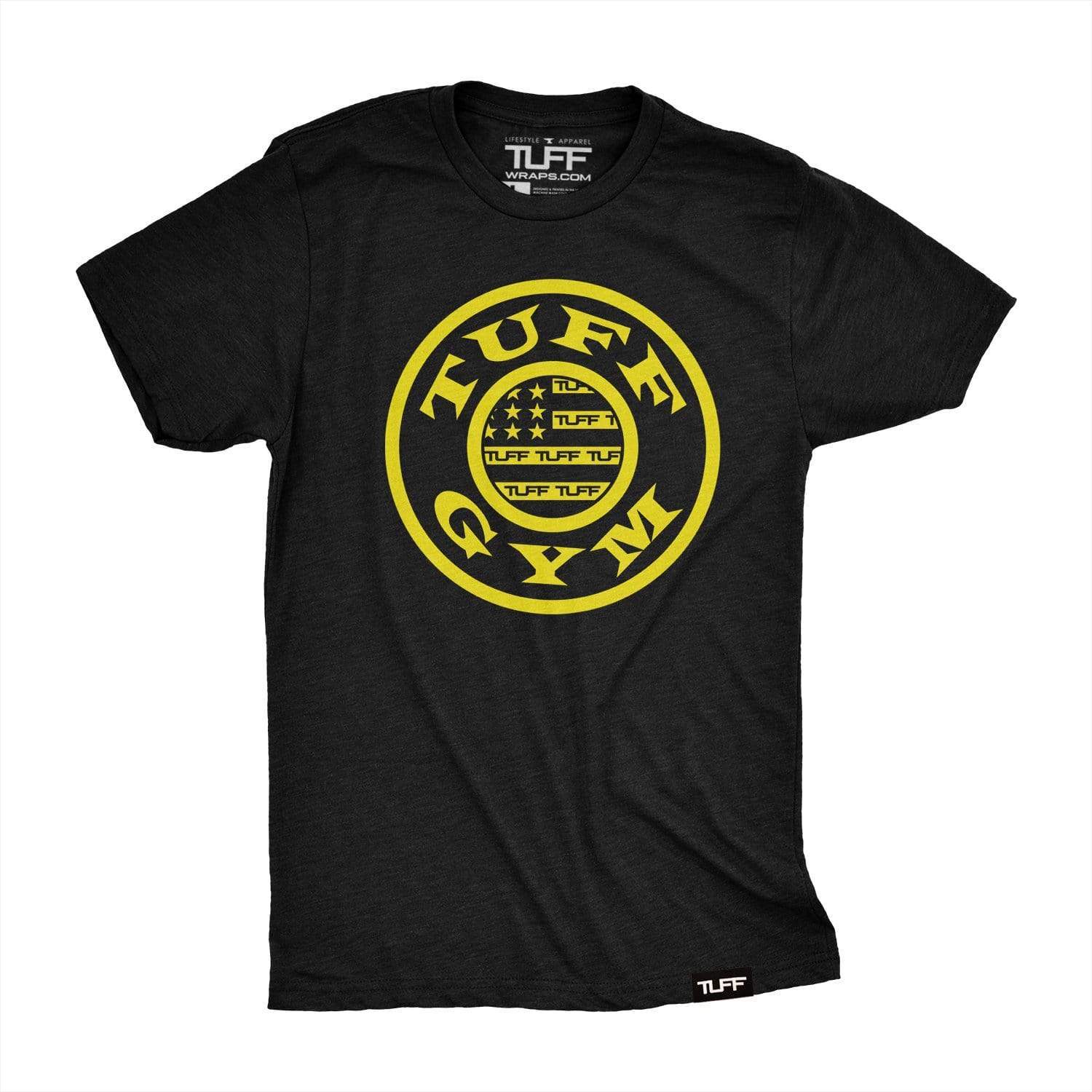 TUFF Gym Tee S / Black TuffWraps.com