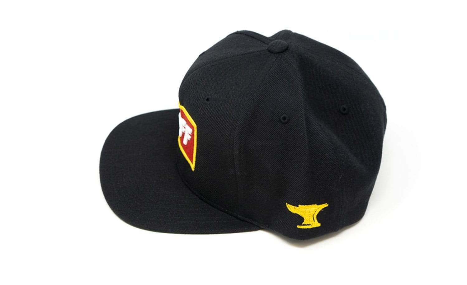 TUFF High Octane Yellow/Red Snapback Hat TuffWraps.com