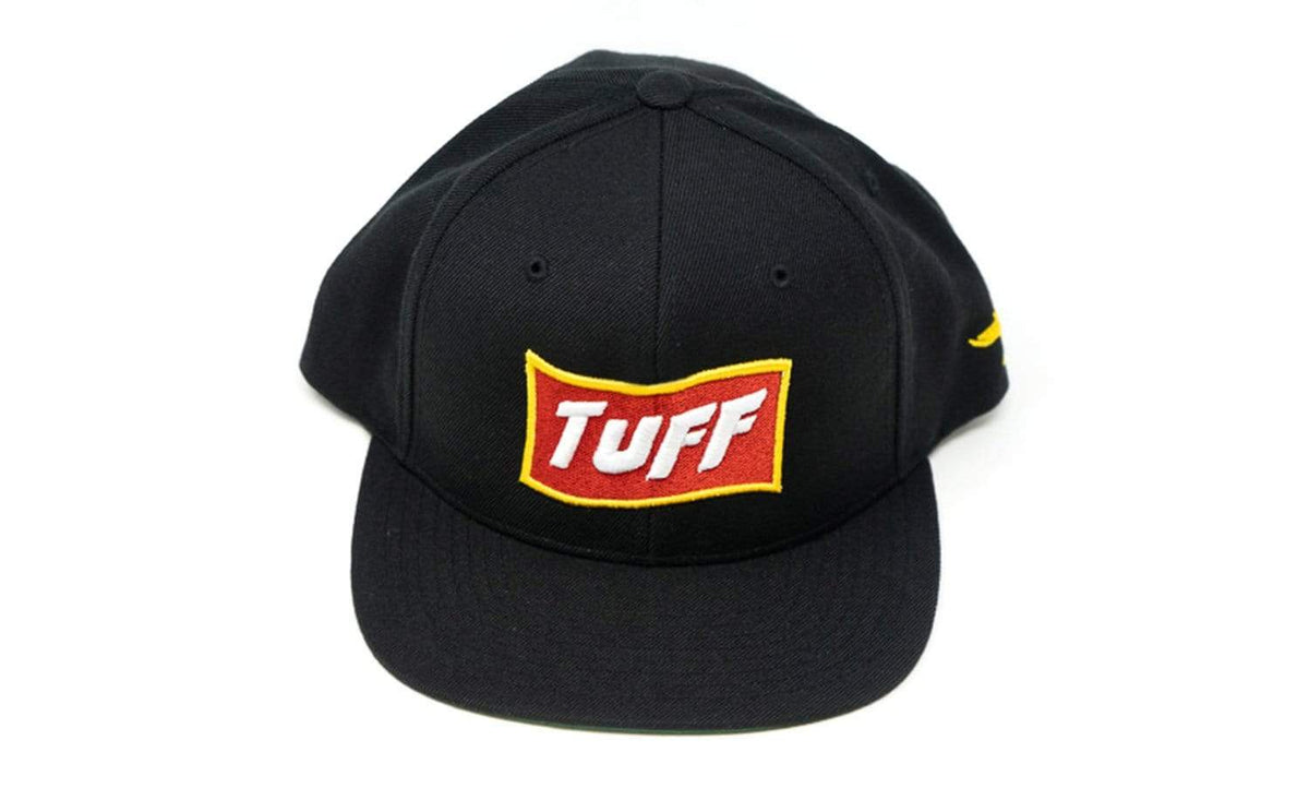 TUFF High Octane Yellow/Red Snapback Hat TuffWraps.com