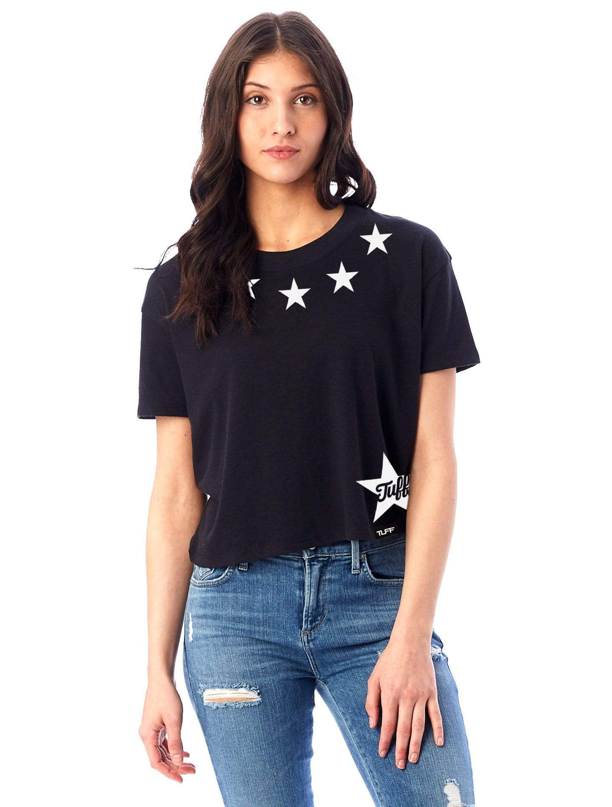 TUFF Hollywood Loose Fit Crop Tee TuffWraps.com