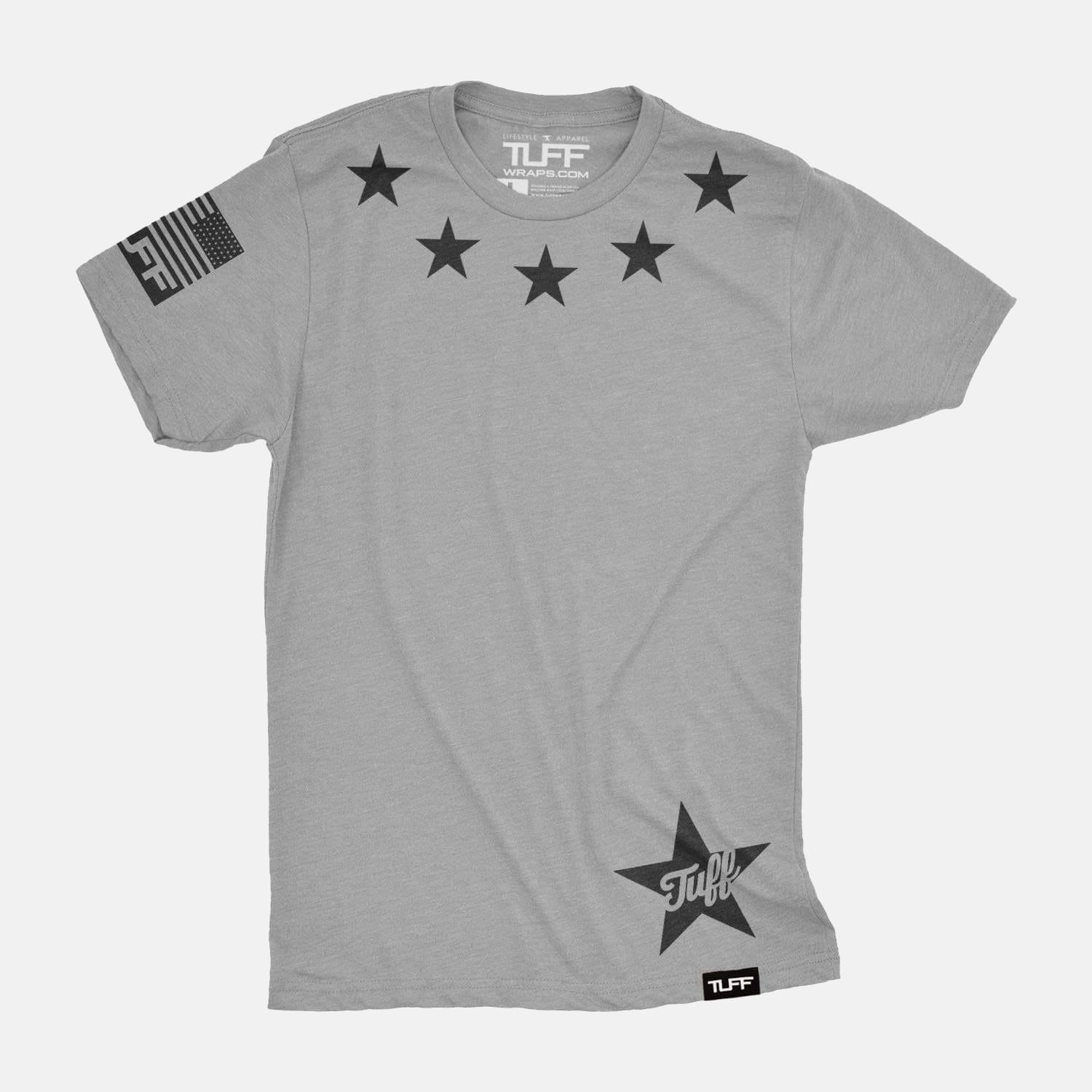 TUFF Hollywood Tee Heather Gray / S TuffWraps.com