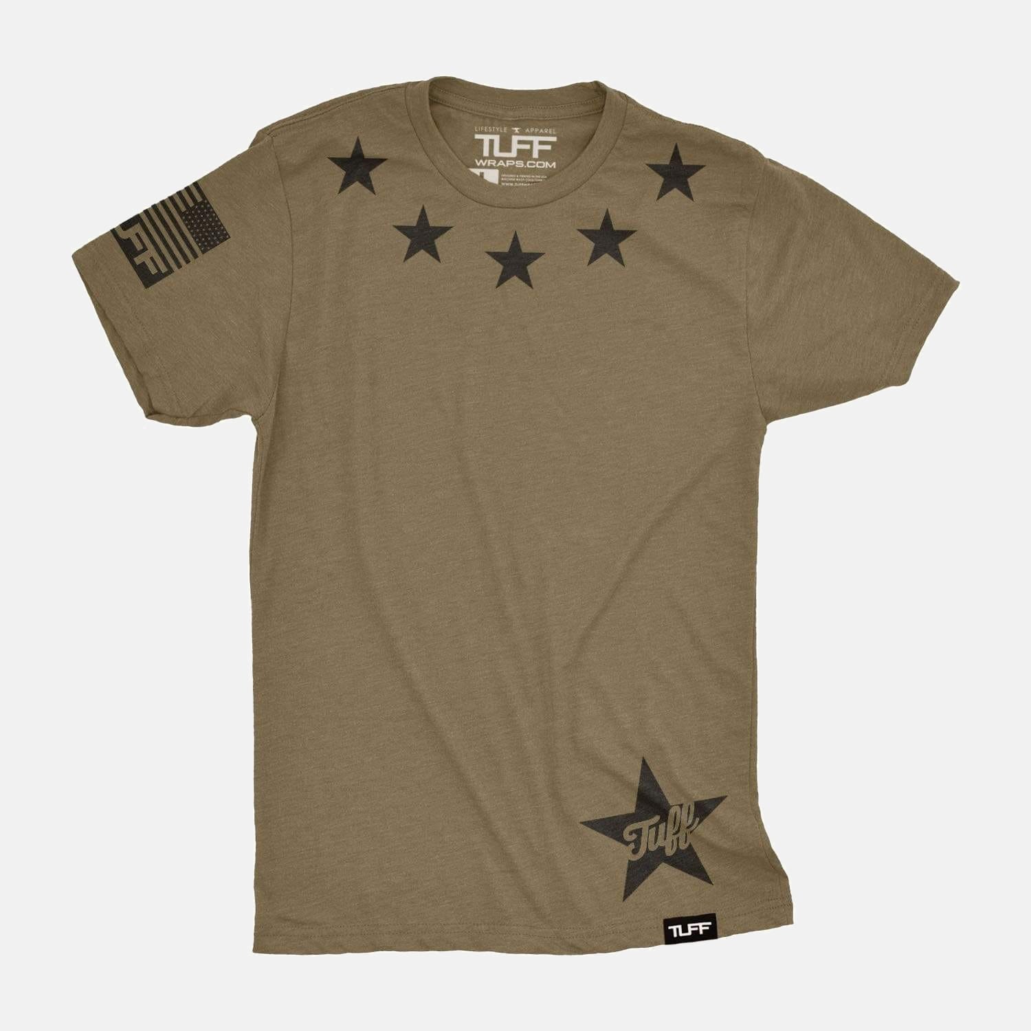 TUFF Hollywood Tee Military Green / S TuffWraps.com