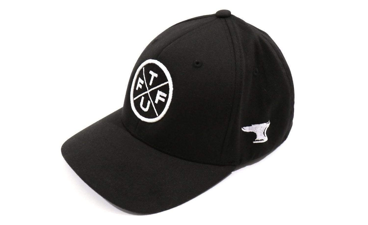 TUFF Insignia Black Flexfit Hat TuffWraps.com