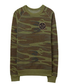 TUFF Insignia Crew Fleece Sweatshirt - Camo XS TUFF
