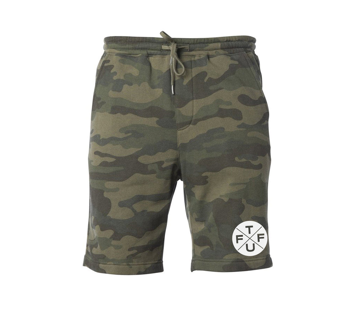 TUFF INSIGNIA Tapered Fleece Shorts XS / Woodland Camo TuffWraps.com