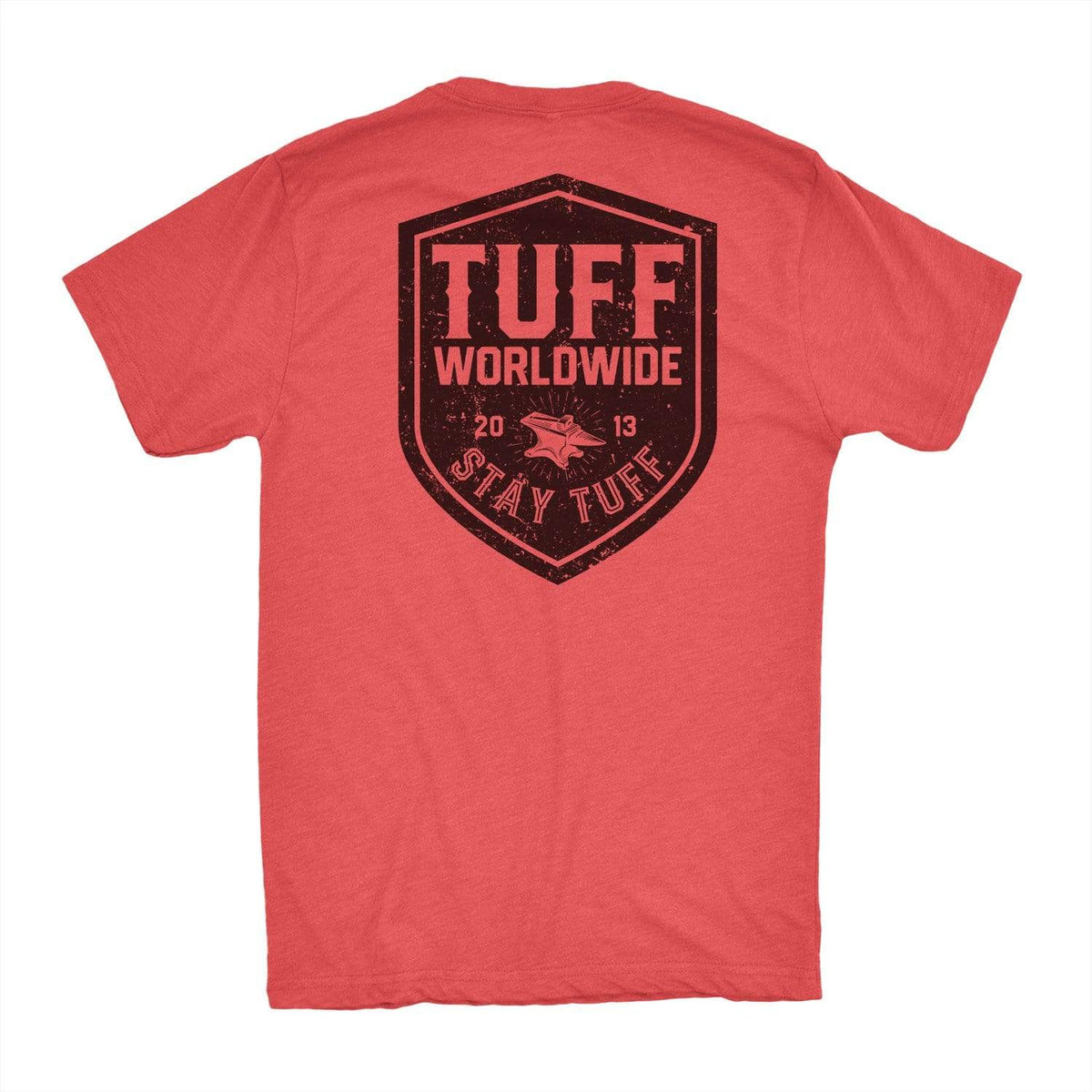 TUFF International Shield Tee S / Vintage Red TuffWraps.com