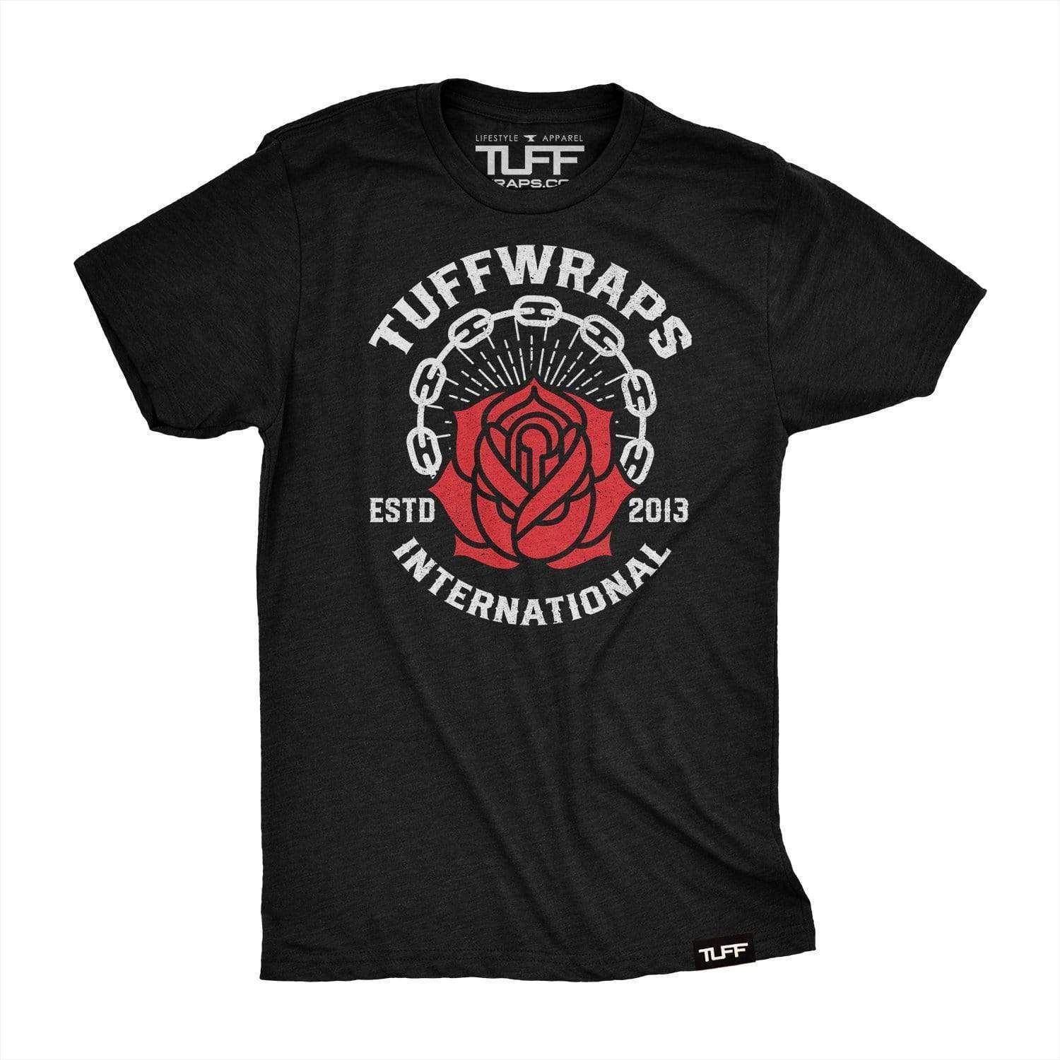 TUFF INTL Rose Tee S / Black TuffWraps.com