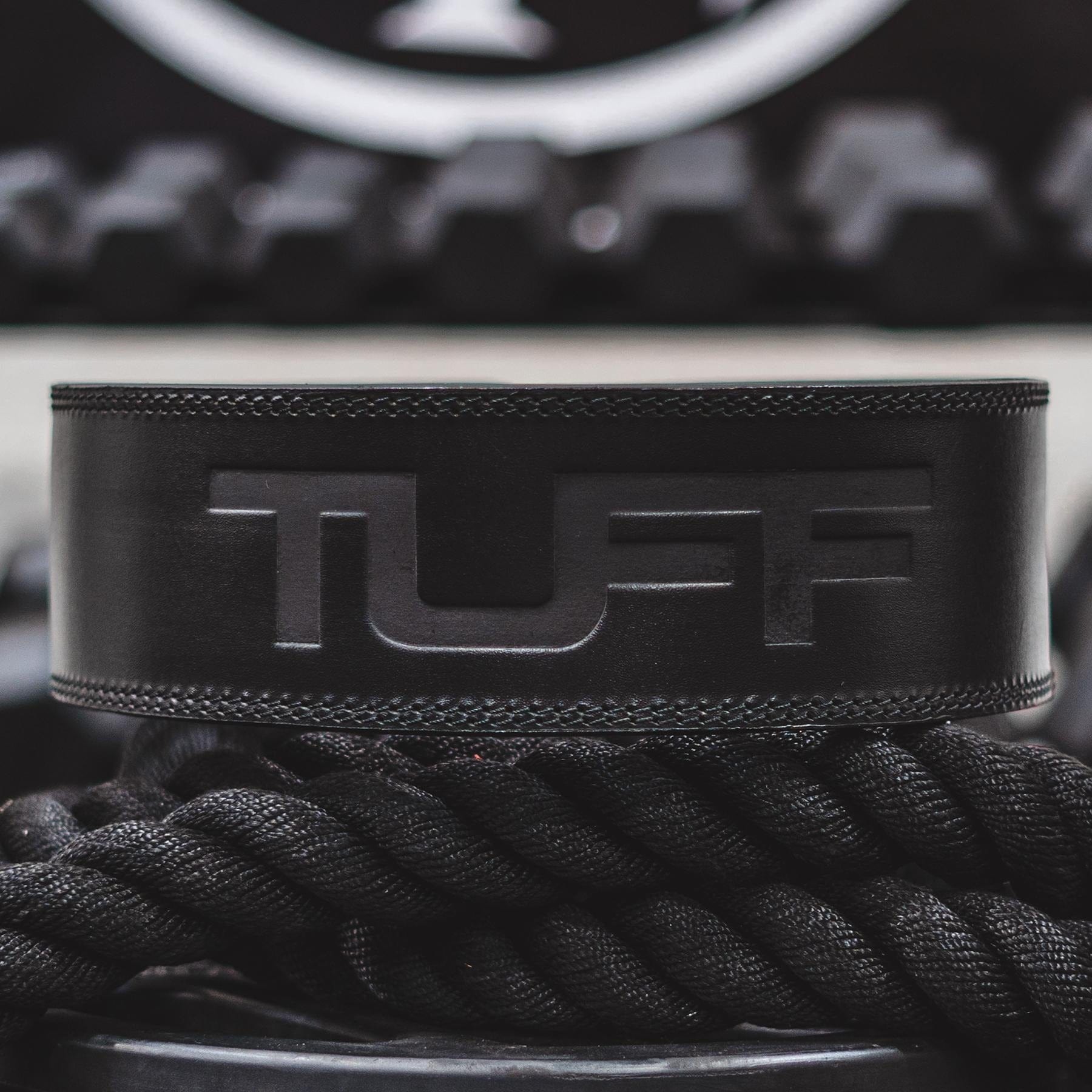 TUFF レザー レバー ウェイト ベルト - 13mm v2