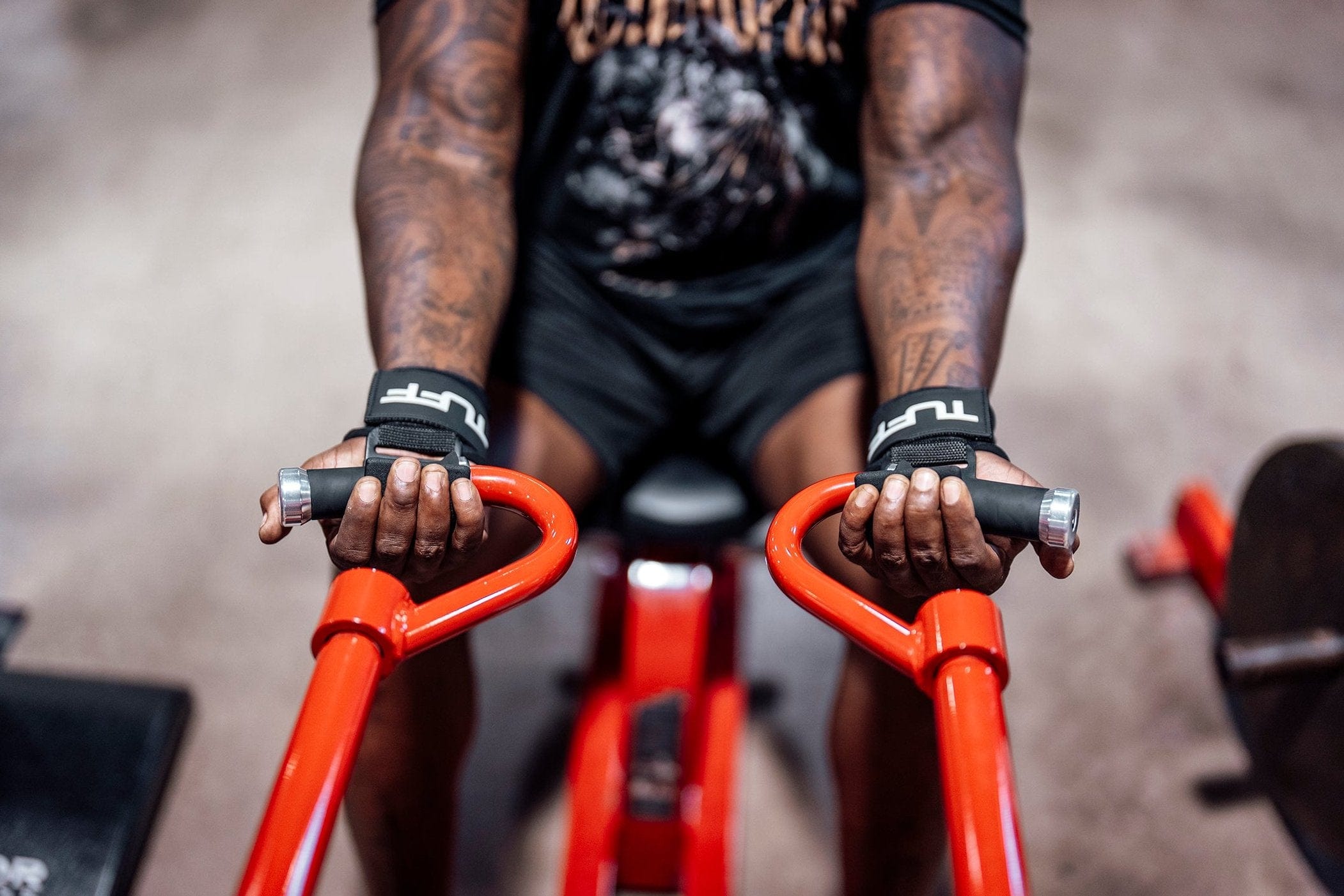 Black TUFF lifting hooks with heavy-duty metal construction