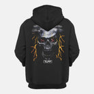 TUFF Lightning Skull Hooded Sweatshirt TuffWraps.com