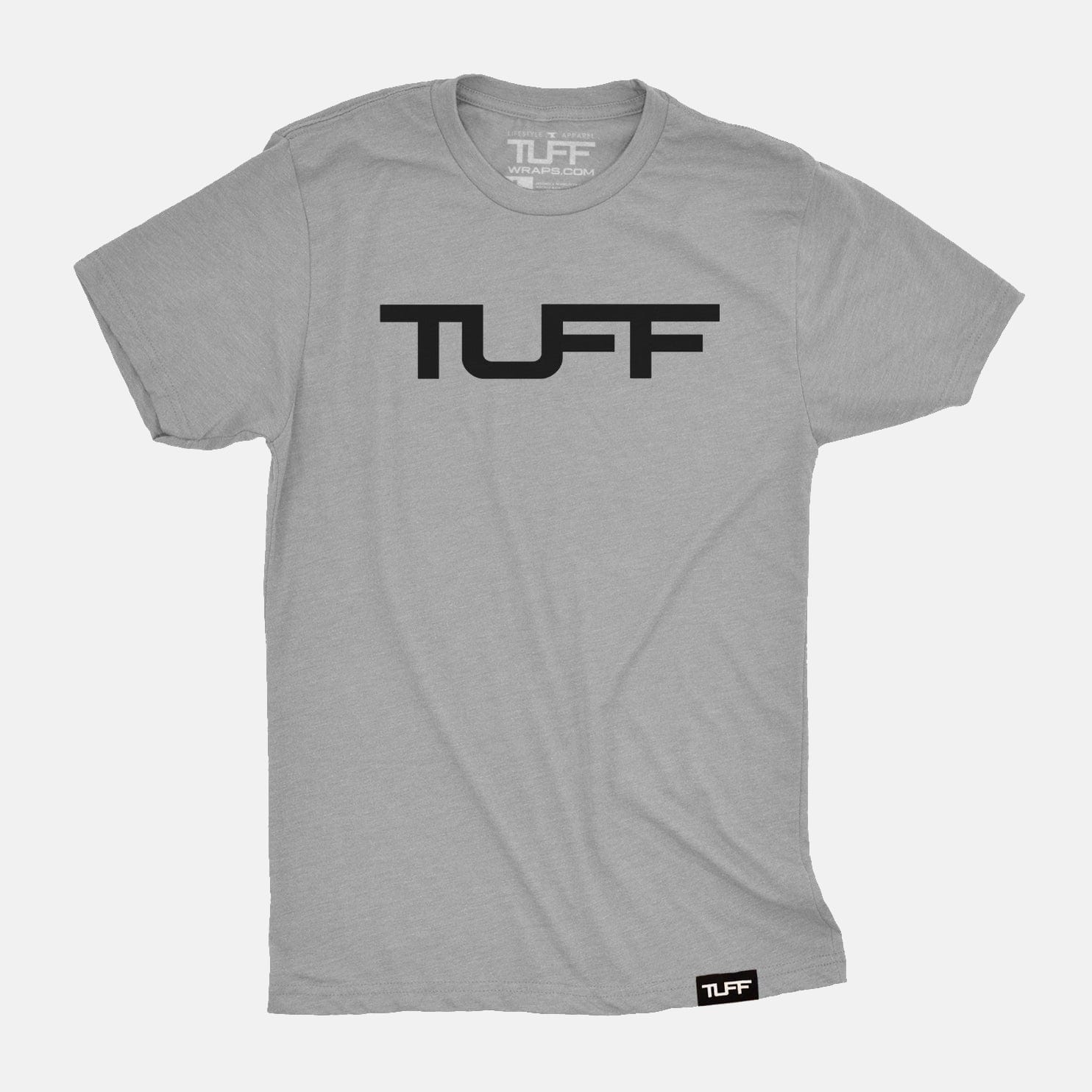 TUFF Logo Tee Heather Gray / S TuffWraps.com