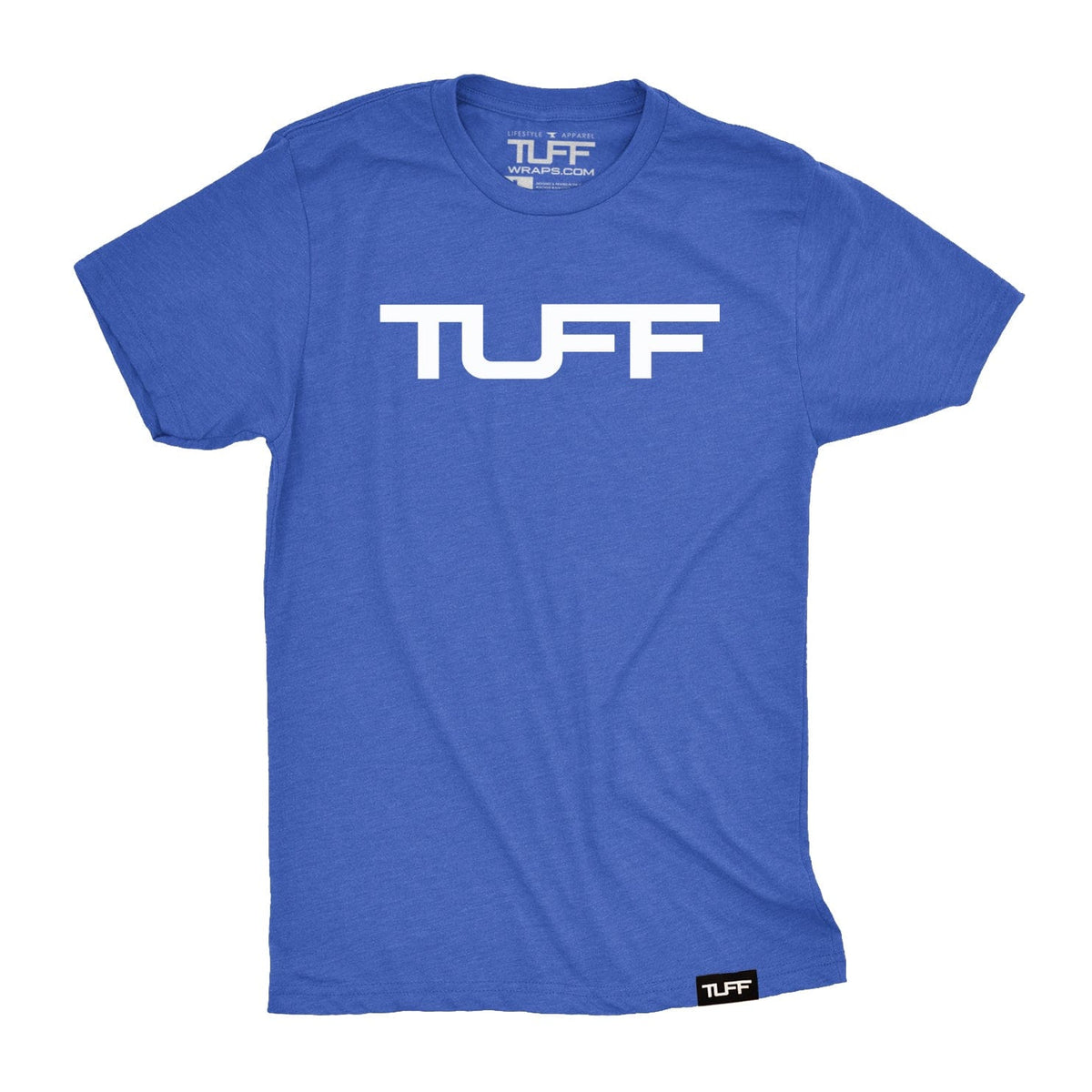 TUFF Logo Tee S / Royal Blue TuffWraps.com