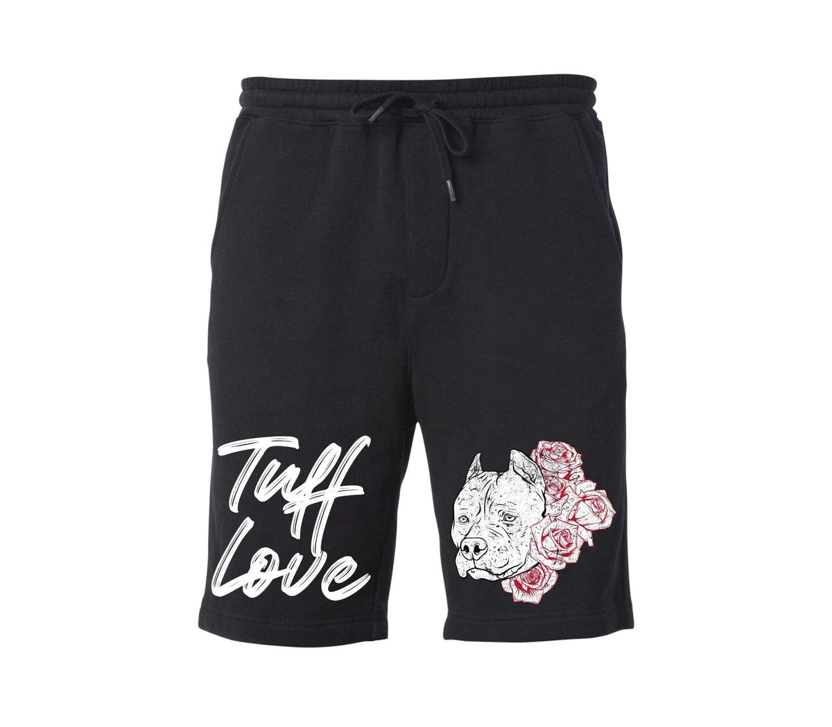 TUFF Love Tapered Fleece Shorts XS / Black TuffWraps.com