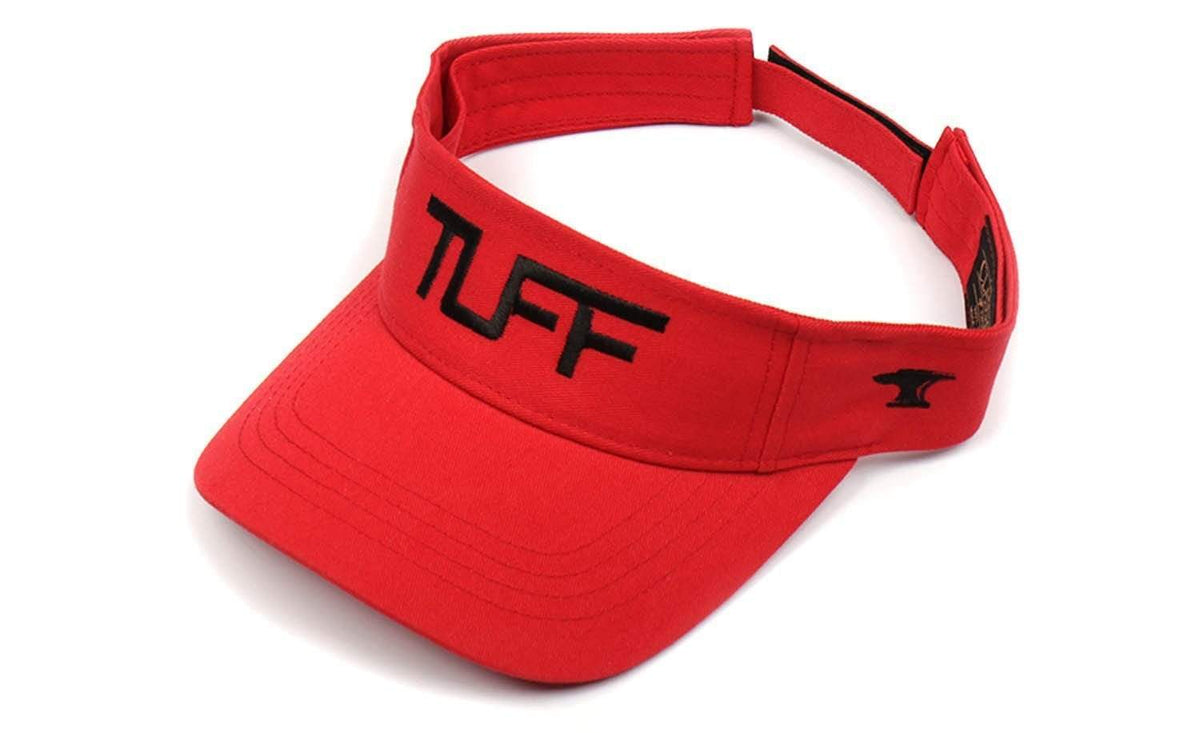 TUFF Original Red Visor TuffWraps.com