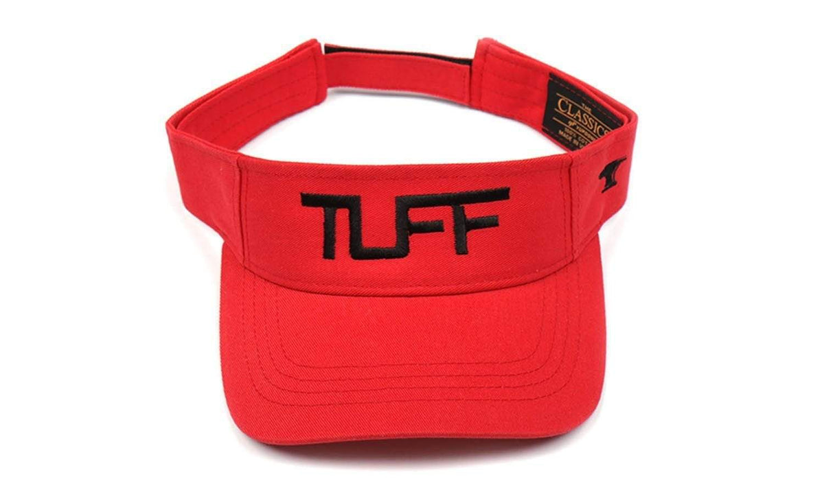 TUFF Original Red Visor