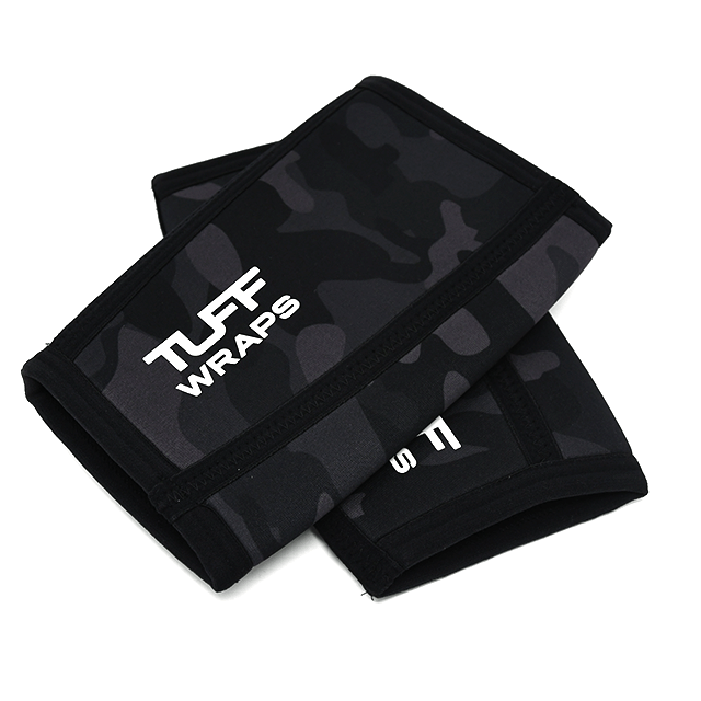 TUFF Power Elbow Sleeves (Black Camo) TuffWraps.com
