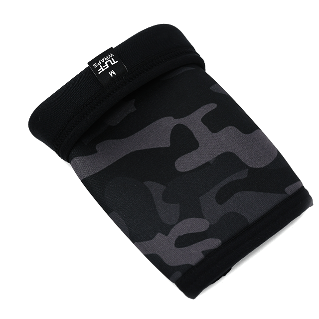 TUFF Power Elbow Sleeves (Black Camo) TuffWraps.com