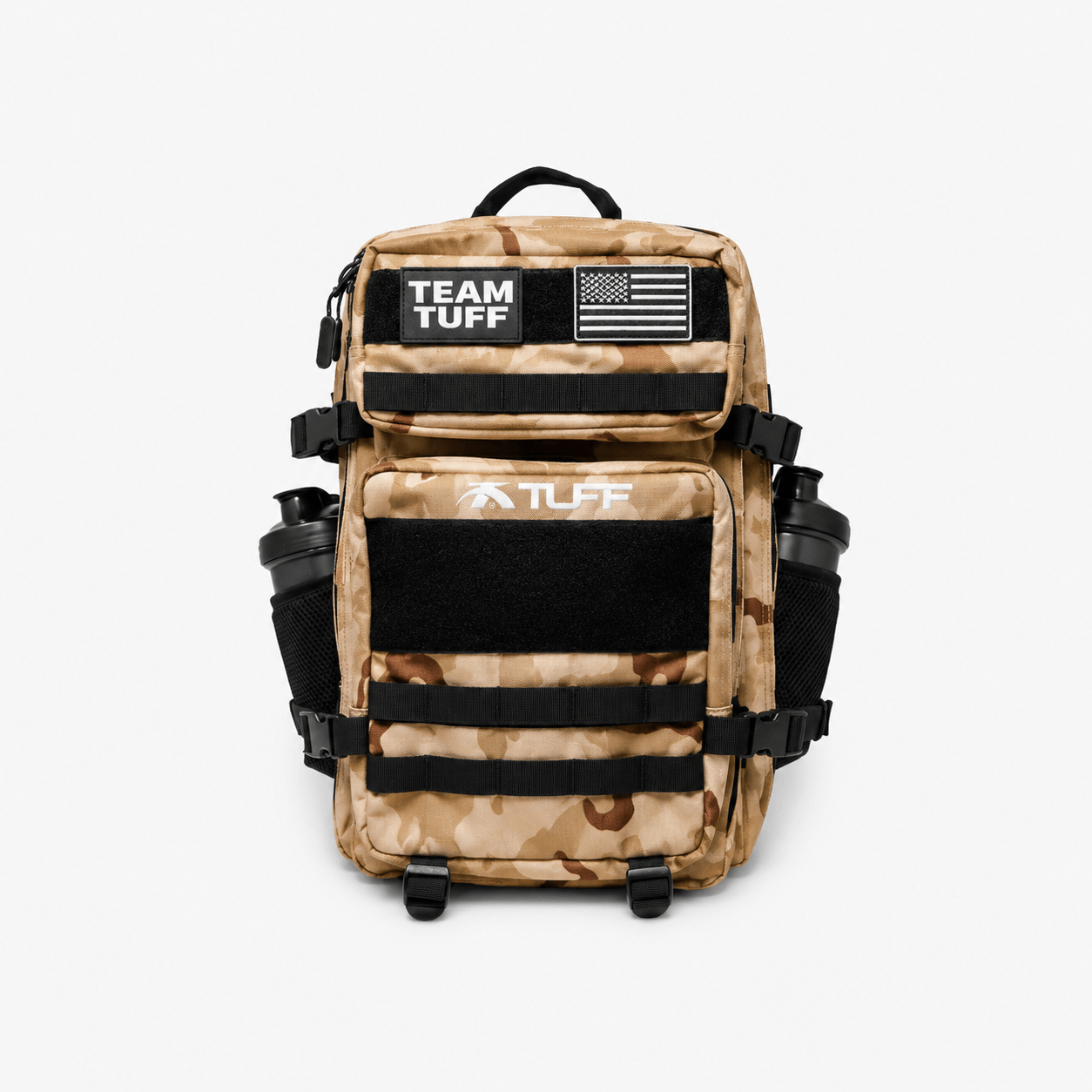 TUFF Pro Backpack - 45L Desert Camo TuffWraps.com