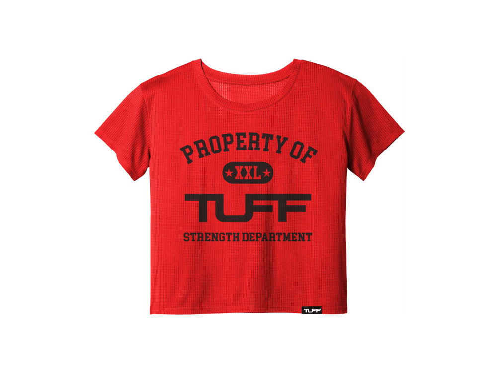 TUFF Property Crop Jersey Tee TuffWraps.com