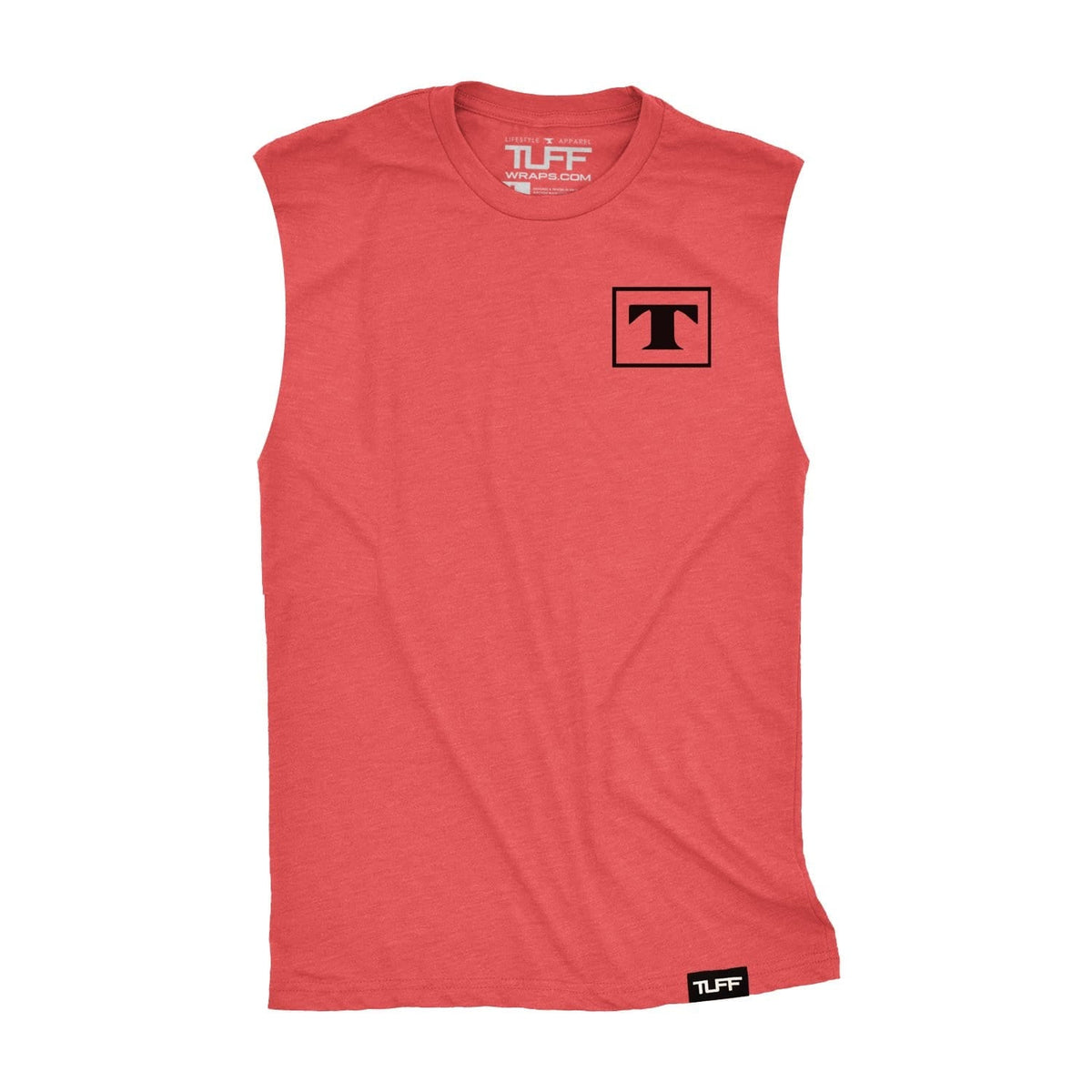 TUFF Rated Raw Edge Muscle Tank TuffWraps.com