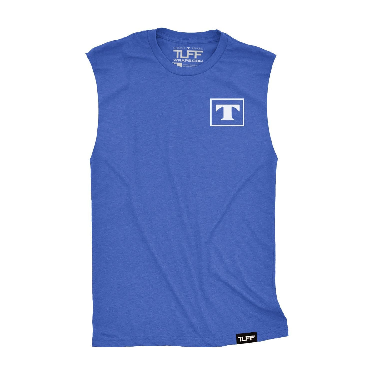 TUFF Rated Raw Edge Muscle Tank TuffWraps.com