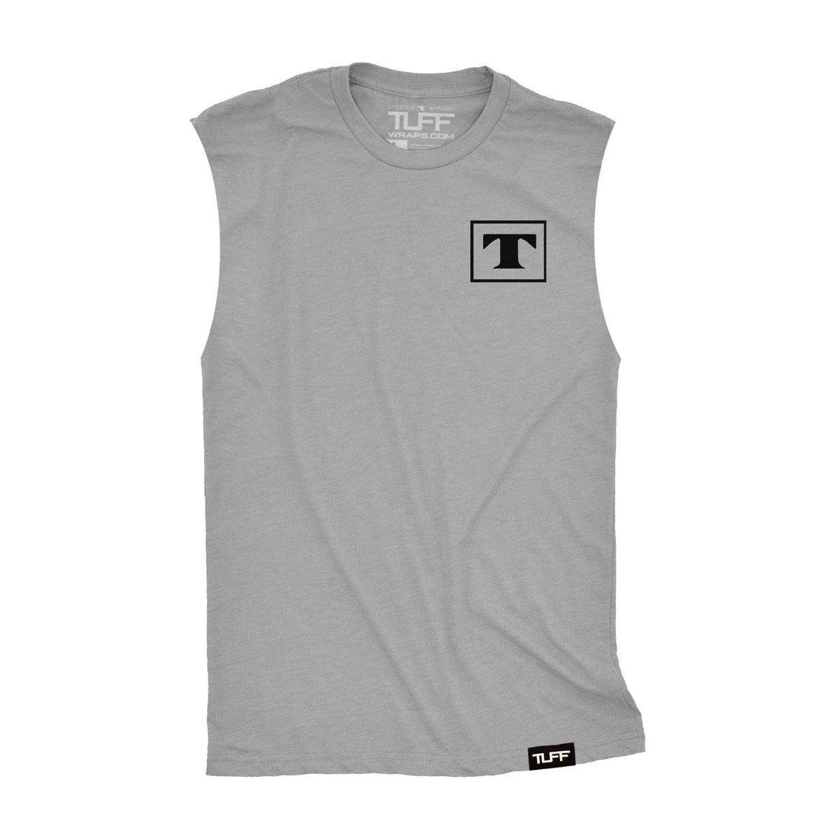 TUFF Rated Raw Edge Muscle Tank TuffWraps.com