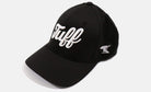 TUFF Script Black Flexfit Hat TuffWraps.com