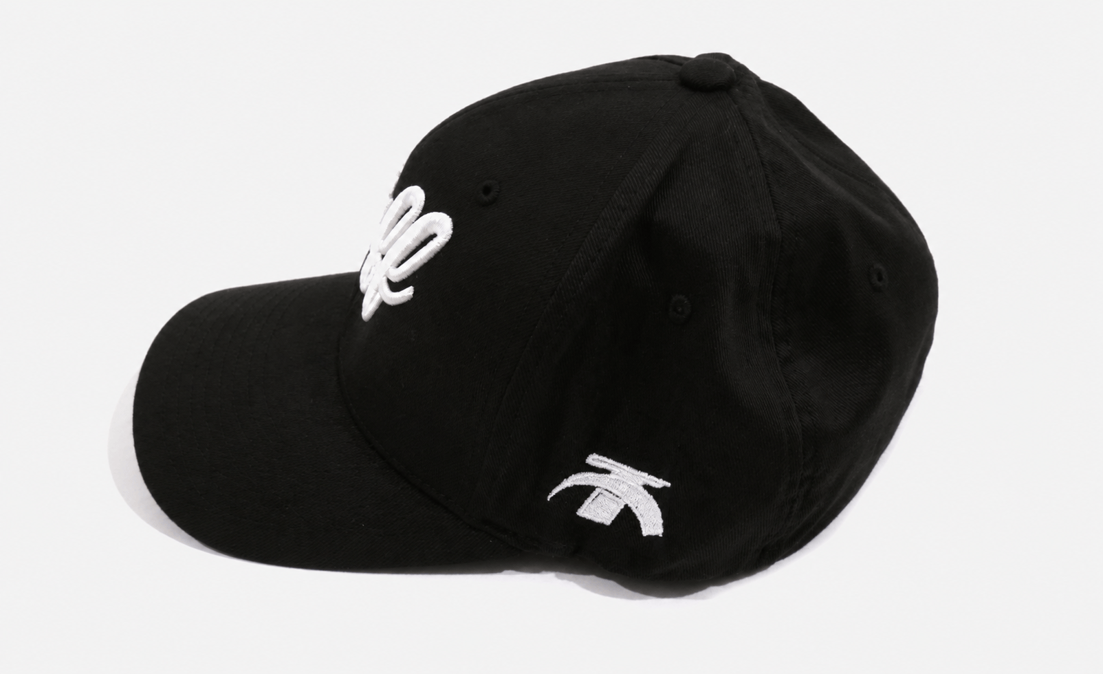 TUFF Script Black Flexfit Hat TuffWraps.com