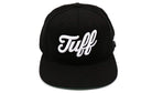 TUFF Script Black Snapback Hat TuffWraps.com
