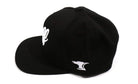 TUFF Script Black Snapback Hat TuffWraps.com