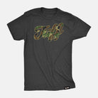TUFF Script Camo Tee Black / S TuffWraps.com