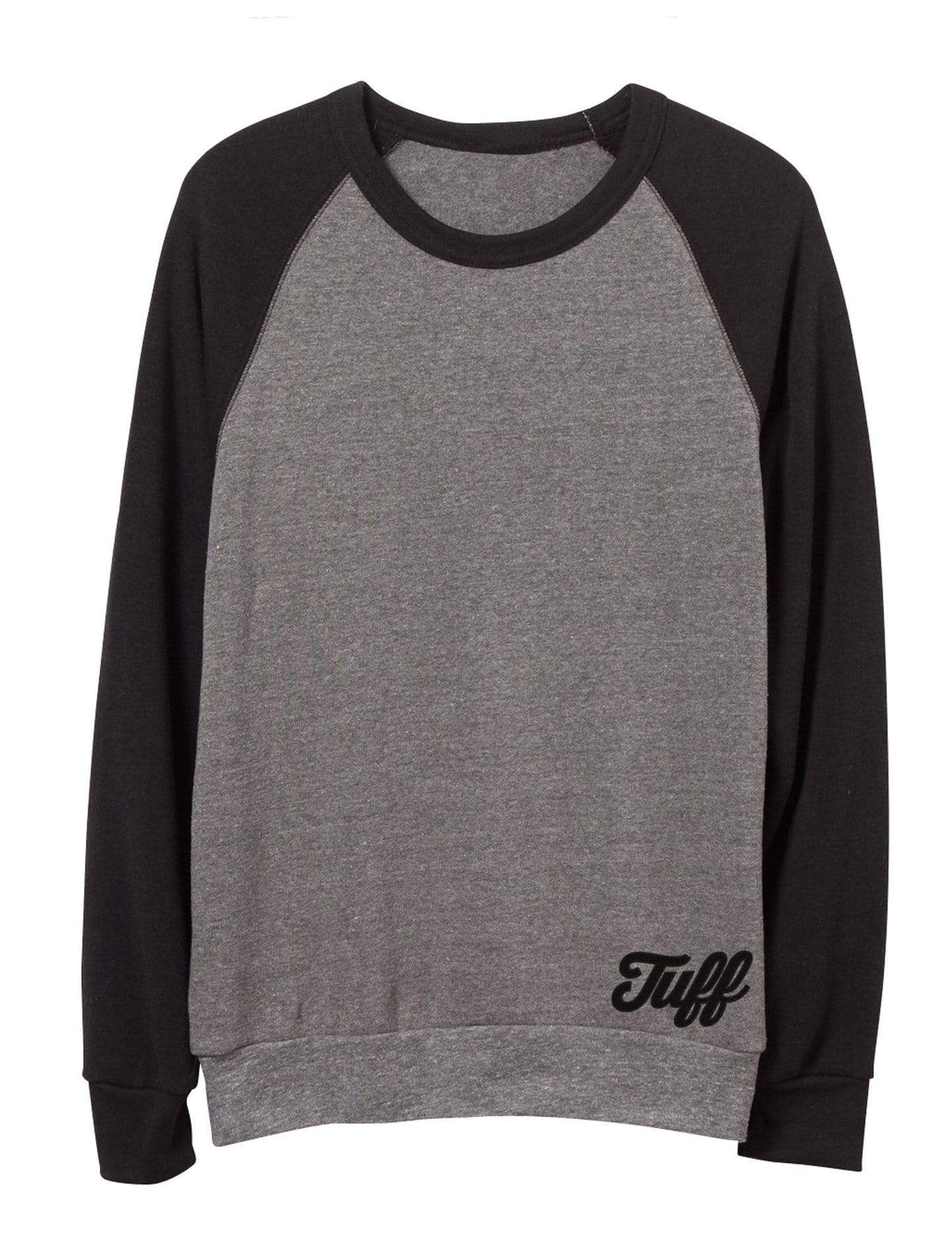 TUFF Script Fleece Sweatshirt - Black XS TuffWraps.com
