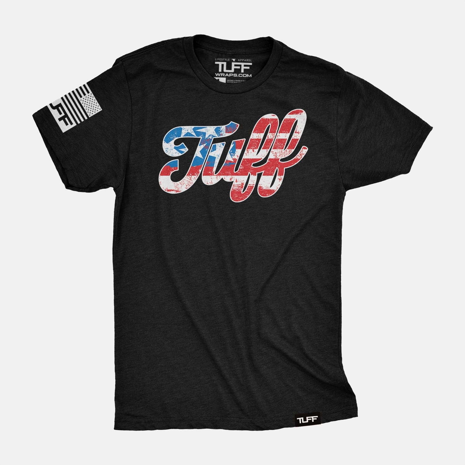 TUFF Script Freedom Tee Black / S TuffWraps.com