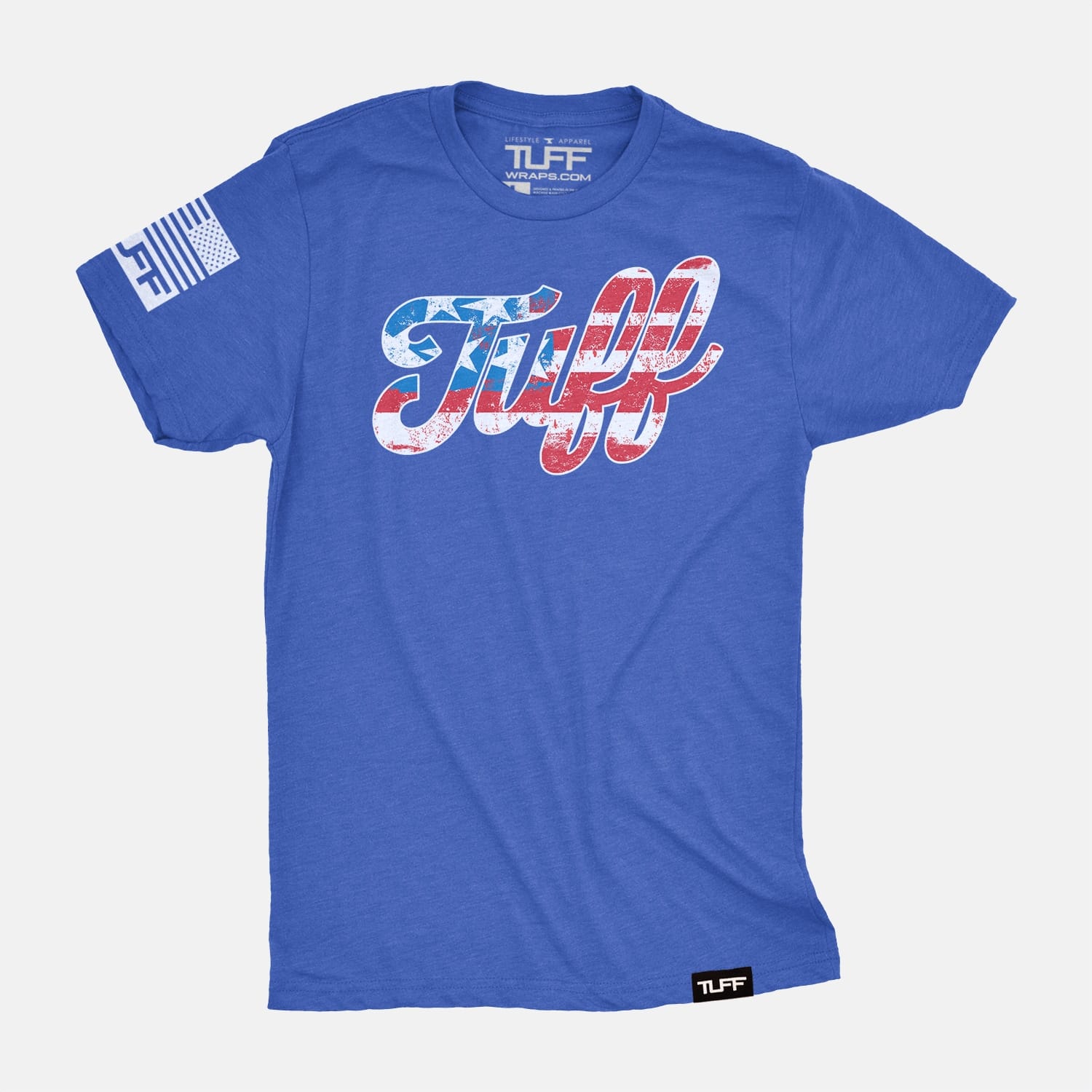 TUFF Script Freedom Tee Vintage Blue / S TuffWraps.com