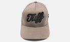 TUFF Script Gray Flexfit Hat S/M (6 3/4"-7 1/4") / Dark Gray TuffWraps.com
