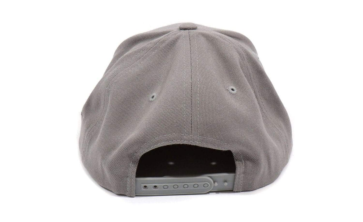 TUFF Script Gray Snapback Hat TuffWraps.com