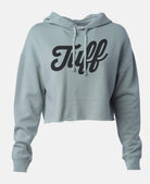 TUFF Script Hooded Cropped Fleece Sage Green / XS TuffWraps.com