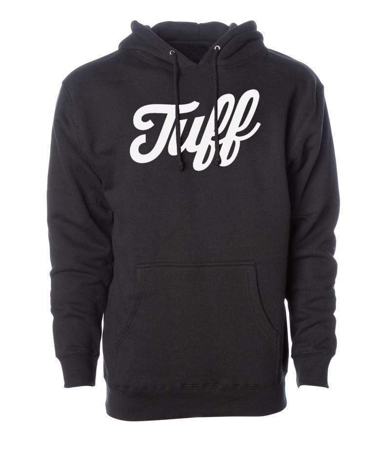 TUFF Script Hooded Sweatshirt XS / Black TuffWraps.com