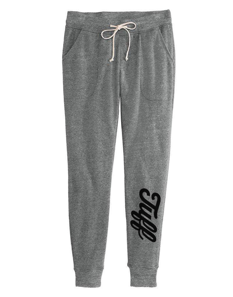 TUFF Script Joggers - Women's S / Gray TuffWraps.com