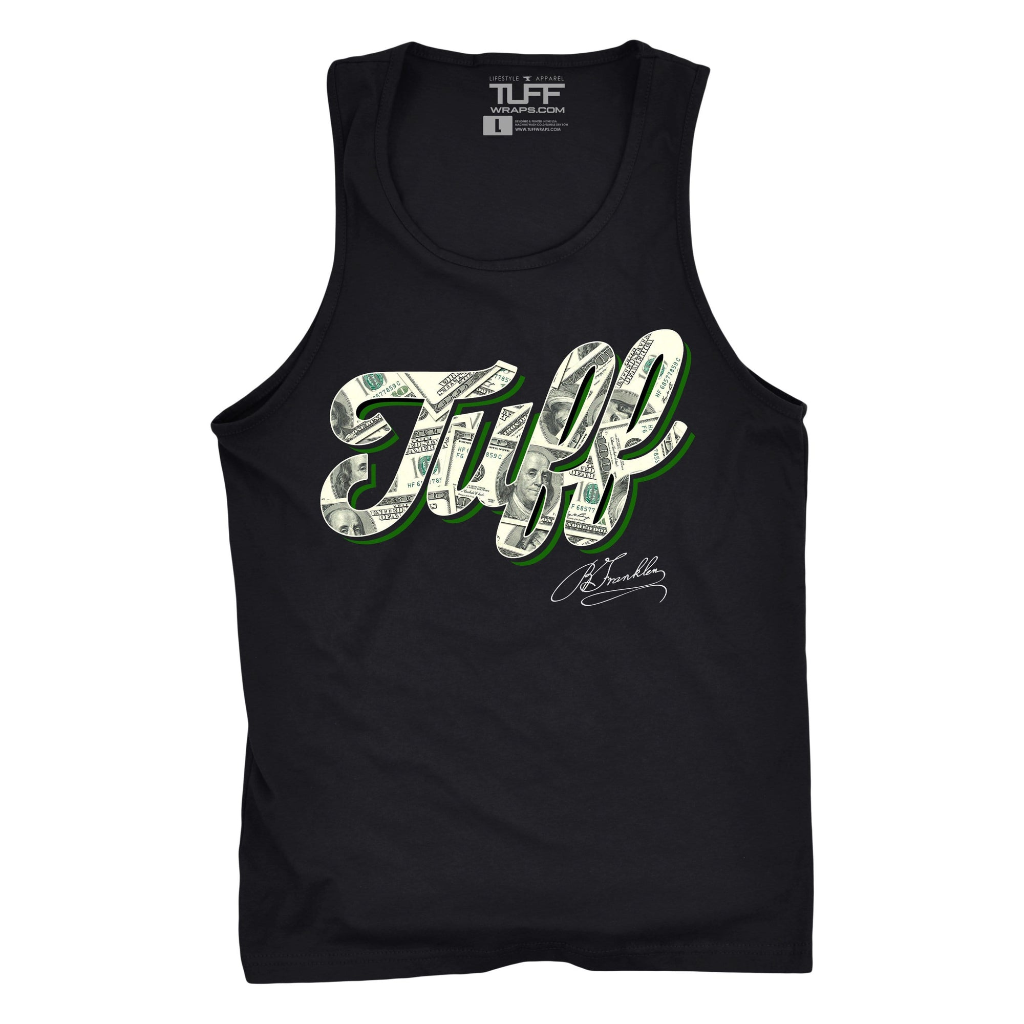 TUFF Script Money Tank S / Black TuffWraps.com