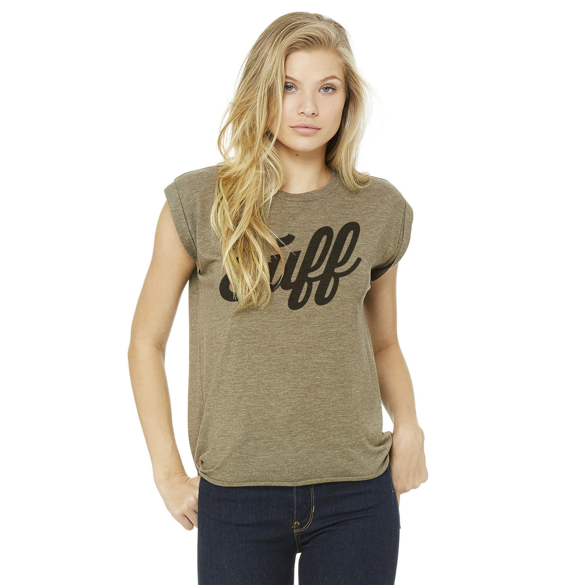 TUFF Script Muscle Cuff Tee TuffWraps.com