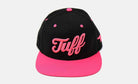 TUFF Script Pink v2 Snapback Hat TuffWraps.com