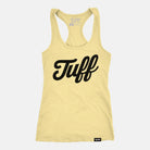 TUFF Script Racerback Tank Banana Cream / XS TuffWraps.com