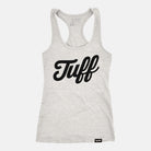 TUFF Script Racerback Tank Heather Gray / XS TuffWraps.com