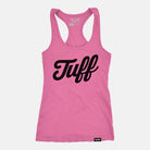 TUFF Script Racerback Tank Hot Pink / XS TuffWraps.com