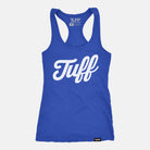 TUFF Script Racerback Tank Royal Blue / XS TuffWraps.com