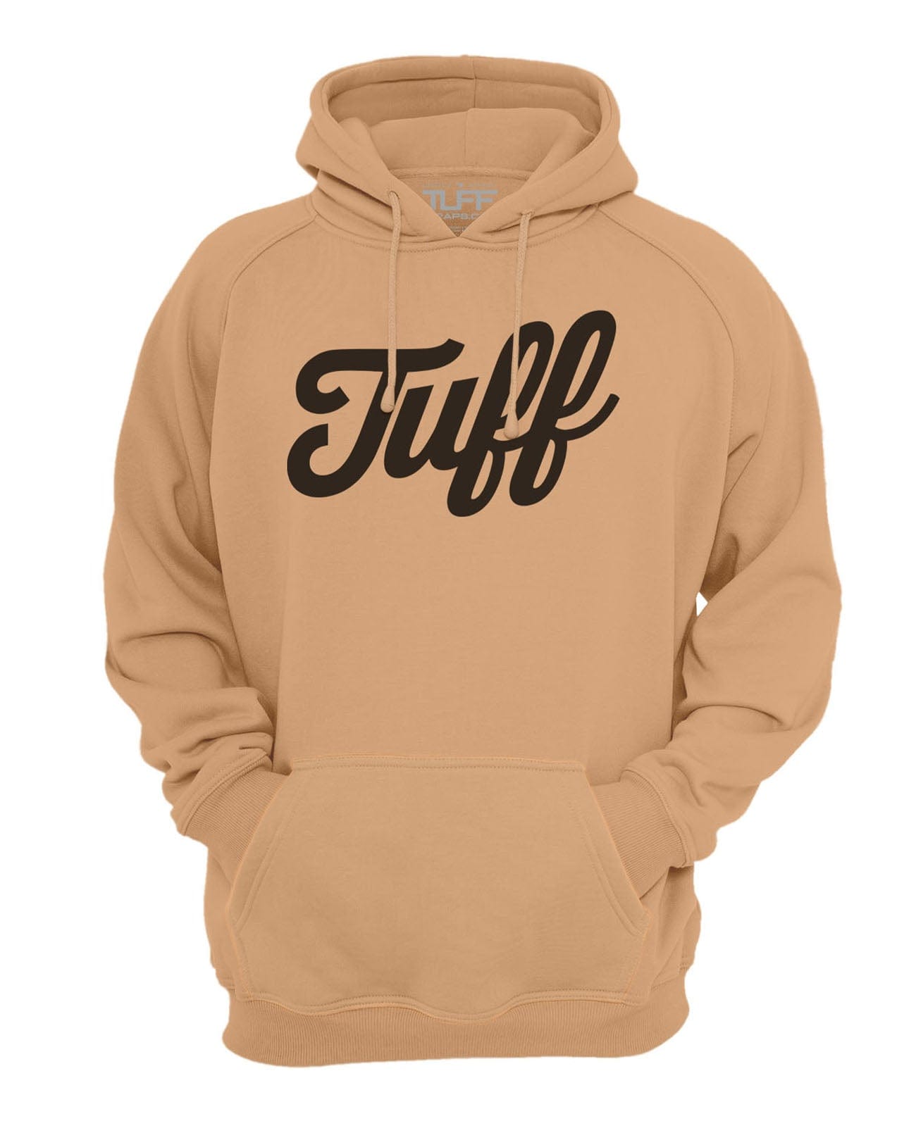 TUFF Script Sandstone Hooded Sweatshirt S / Sandstone TuffWraps.com