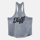 TUFF Script Stringer Tank Top Gray / S TuffWraps.com