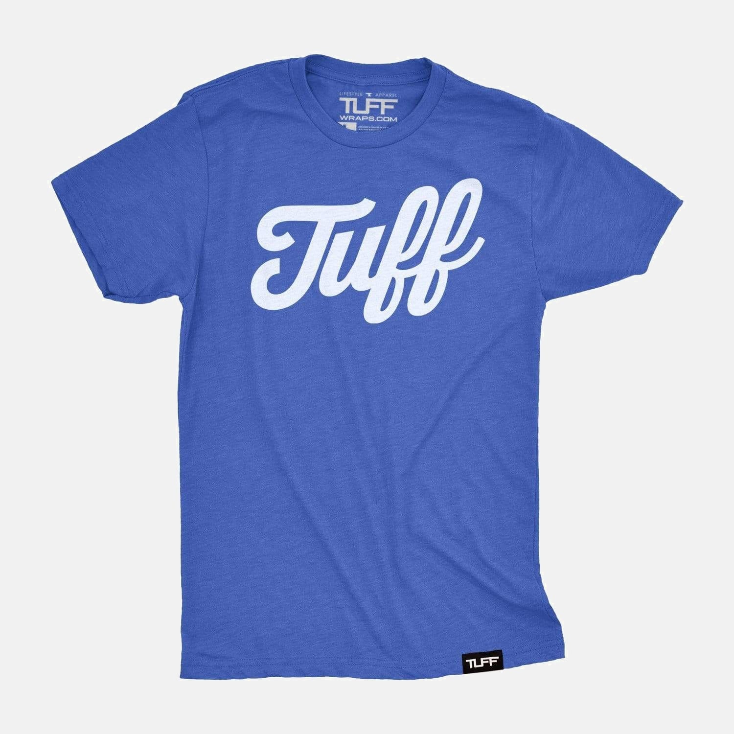 TUFF Script Tee Vintage Blue / S TuffWraps.com