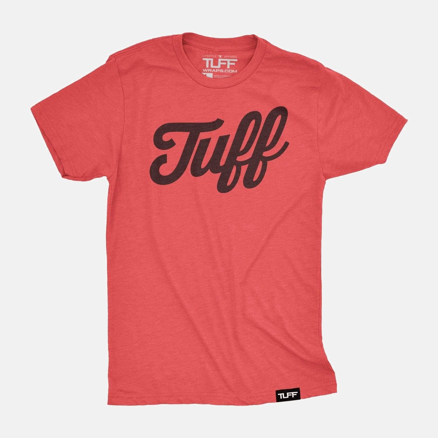 TUFF Script Tee Vintage Red / S TuffWraps.com
